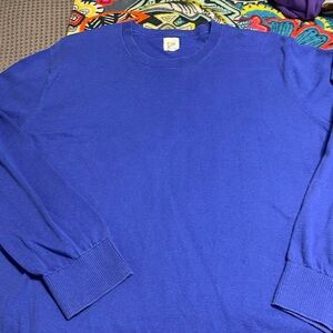 Gap crewneck sweater- 100% cotton- deep blue- XXL